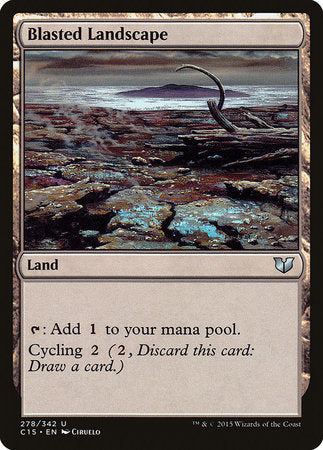 Blasted Landscape [Commander 2015] | Exor Games Summserside