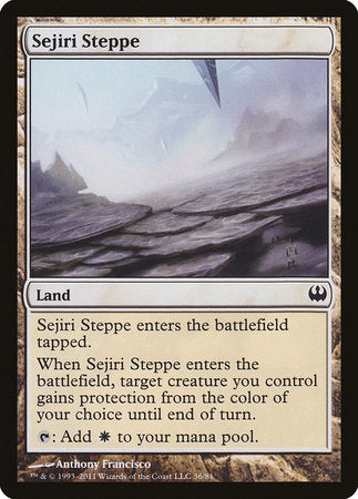 Sejiri Steppe [Duel Decks: Knights vs. Dragons] | Exor Games Summserside