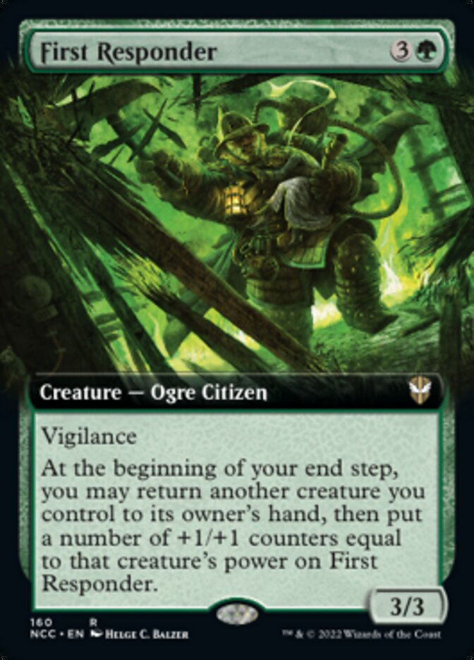 First Responder (Extended Art) [Streets of New Capenna Commander] | Exor Games Summserside