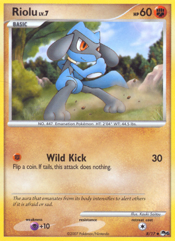 Riolu (8/17) [POP Series 6] | Exor Games Summserside