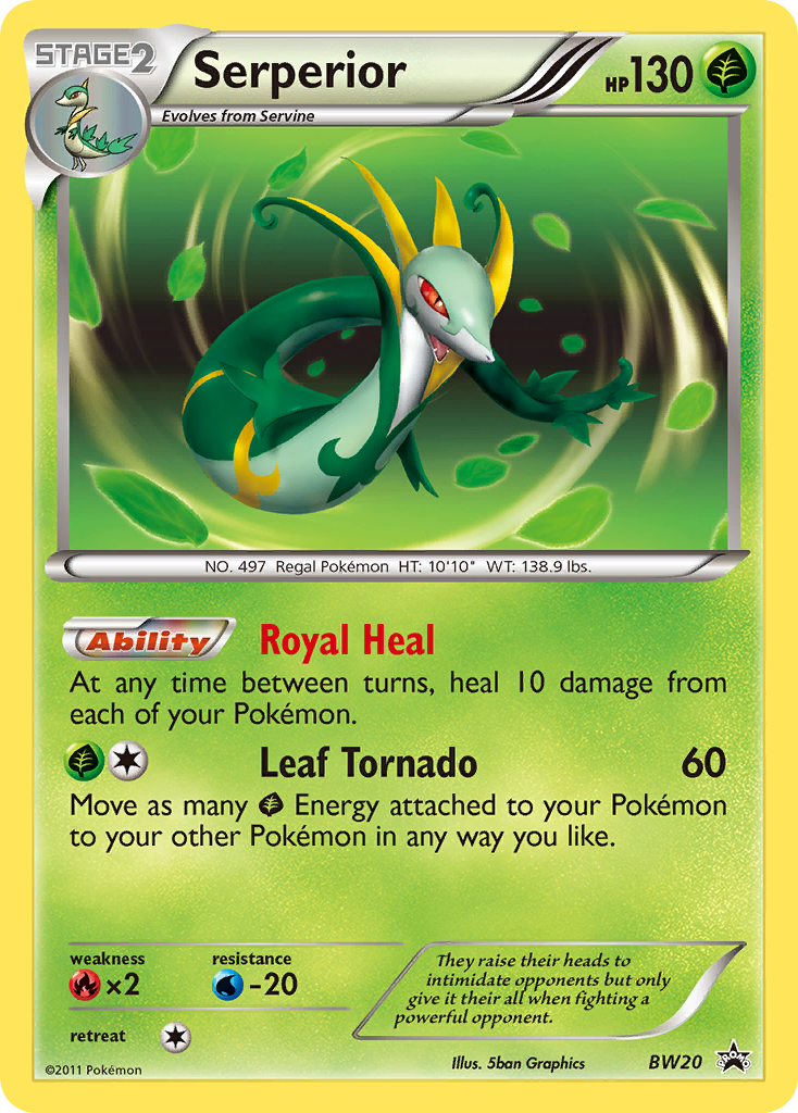 Serperior (BW20) [Black & White: Black Star Promos] | Exor Games Summserside