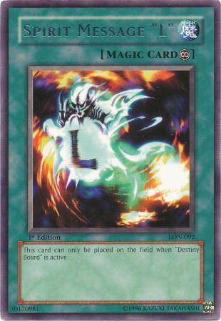 Spirit Message "L" [LON-092] Rare | Exor Games Summserside