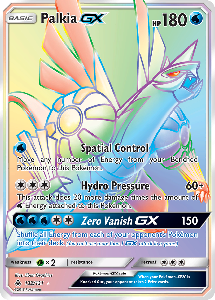 Palkia GX (132/131) [Sun & Moon: Forbidden Light] | Exor Games Summserside