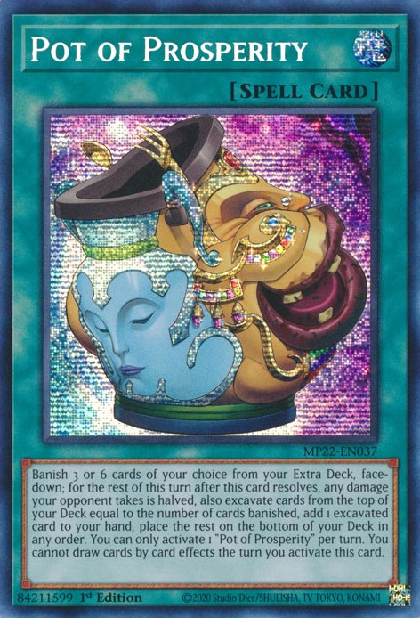 Pot of Prosperity [MP22-EN037] Prismatic Secret Rare | Exor Games Summserside