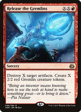 Release the Gremlins [Aether Revolt] | Exor Games Summserside