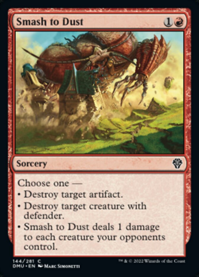 Smash to Dust [Dominaria United] | Exor Games Summserside