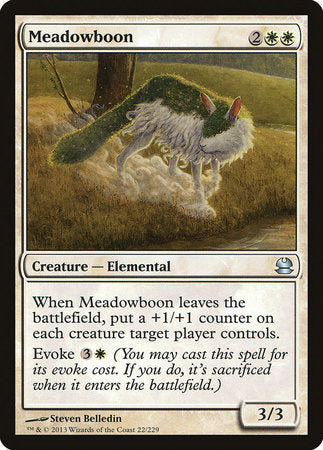 Meadowboon [Modern Masters] | Exor Games Summserside