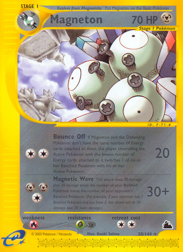 Magneton (20/144) [Skyridge] | Exor Games Summserside