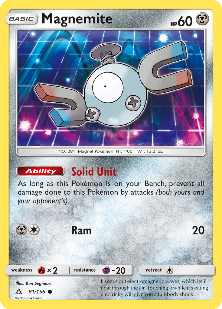 Magnemite (81/156) [Sun & Moon: Ultra Prism] | Exor Games Summserside