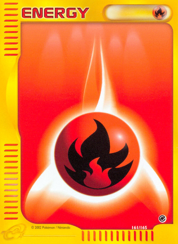 Fire Energy (161/165) [Expedition: Base Set] | Exor Games Summserside