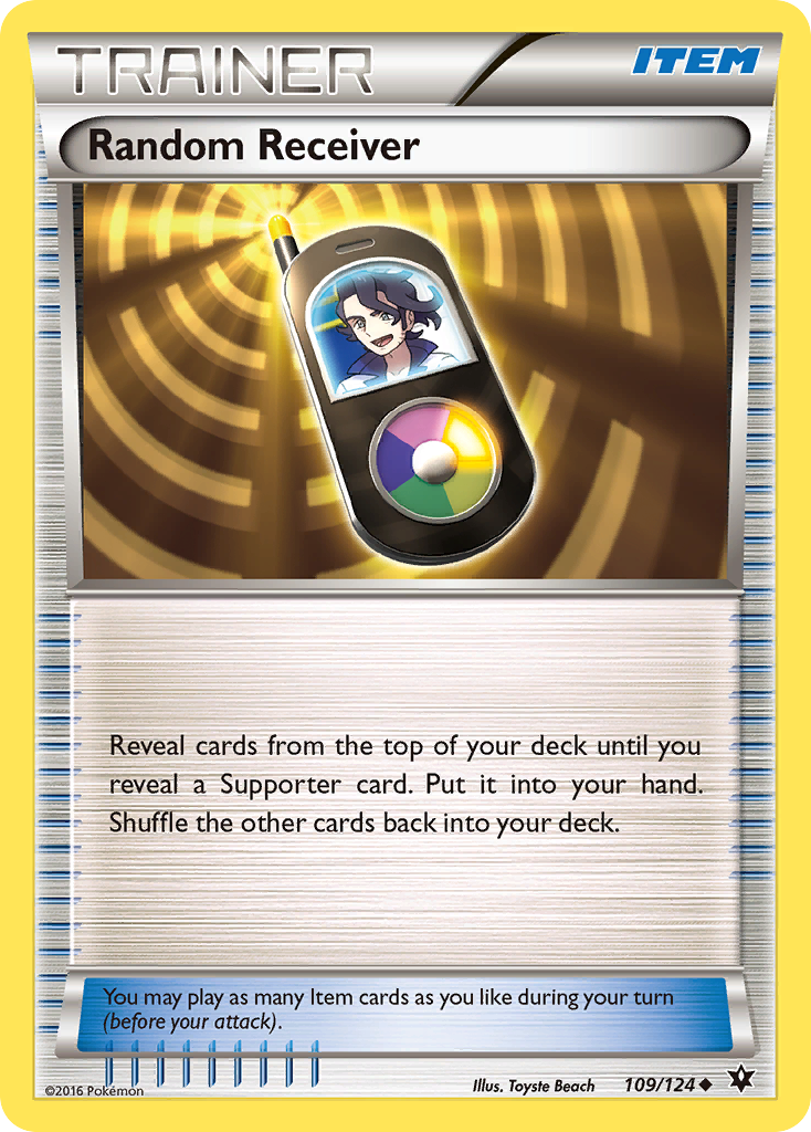 Random Receiver (109/124) [XY: Fates Collide] | Exor Games Summserside