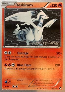 Reshiram (26/114) (Twinboar - David Cohen) [World Championships 2011] | Exor Games Summserside