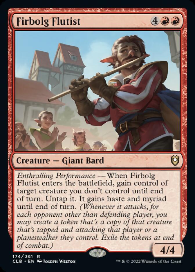 Firbolg Flutist [Commander Legends: Battle for Baldur's Gate] | Exor Games Summserside