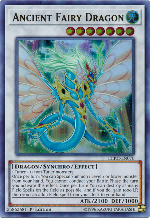 Ancient Fairy Dragon [LCKC-EN070] Ultra Rare | Exor Games Summserside