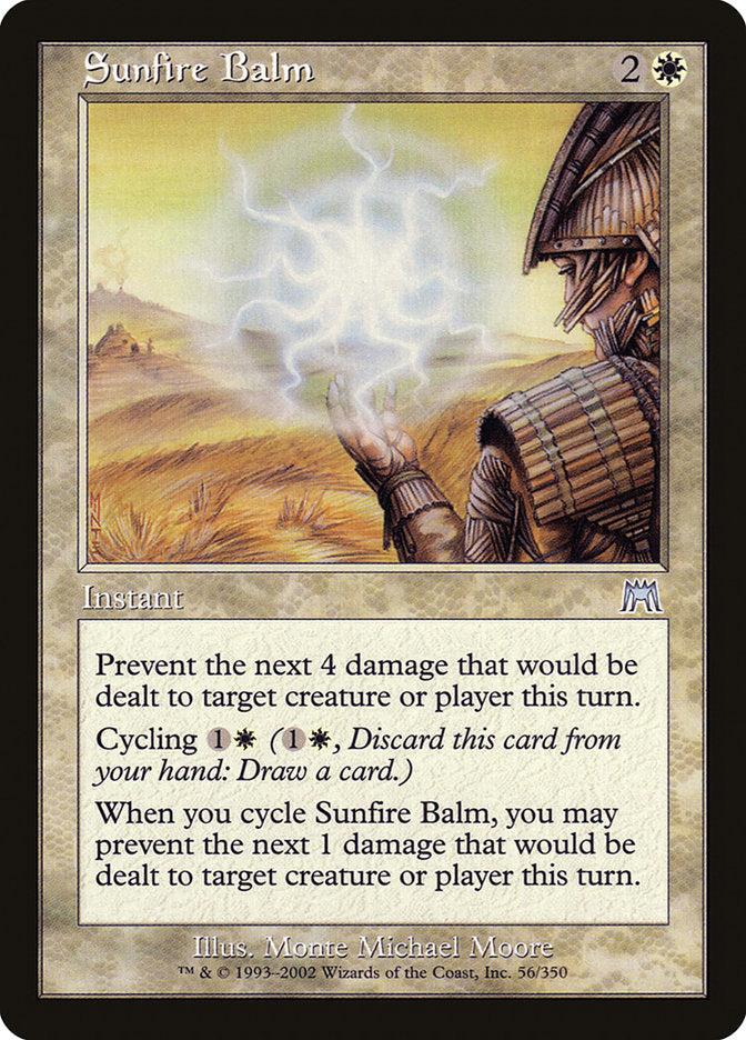 Sunfire Balm [Onslaught] | Exor Games Summserside