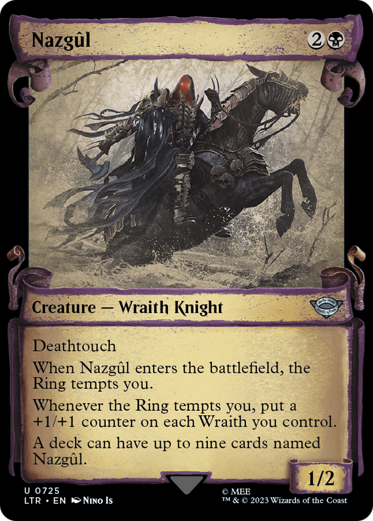 Nazgul (0725) [The Lord of the Rings: Tales of Middle-Earth Showcase Scrolls] | Exor Games Summserside