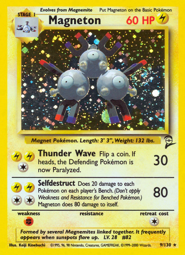 Magneton (9/130) [Base Set 2] | Exor Games Summserside