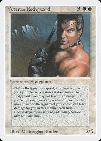 Veteran Bodyguard [Revised Edition] | Exor Games Summserside