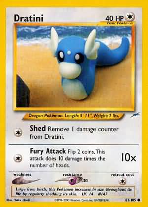 Dratini (63/105) [Neo Destiny Unlimited] | Exor Games Summserside