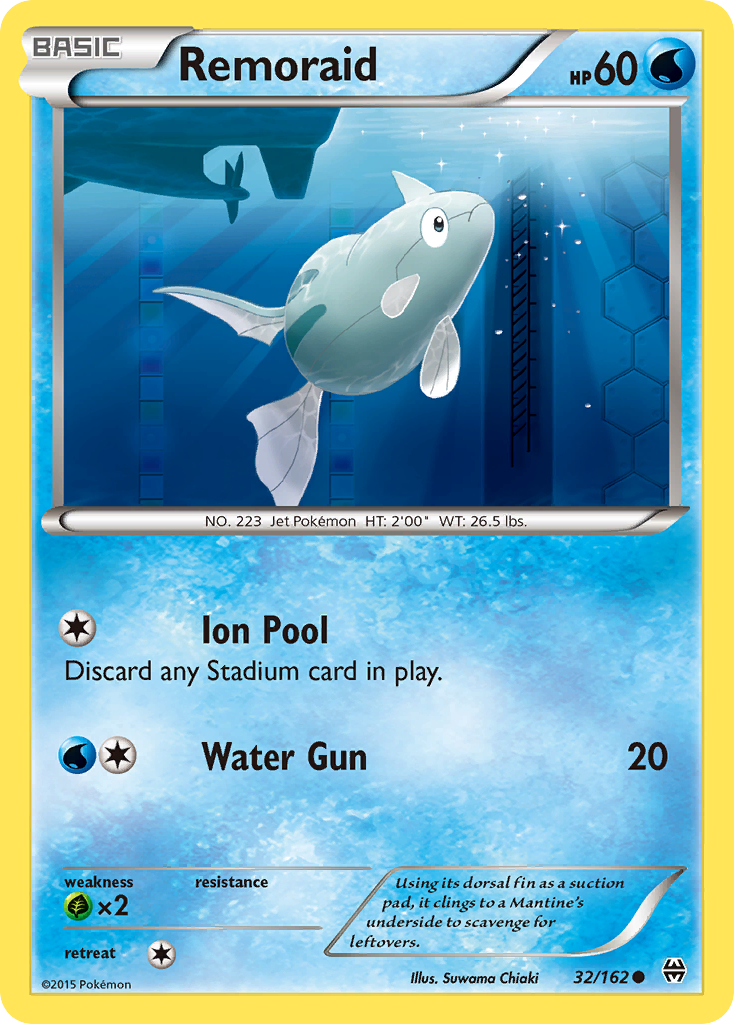 Remoraid (32/162) [XY: BREAKthrough] | Exor Games Summserside