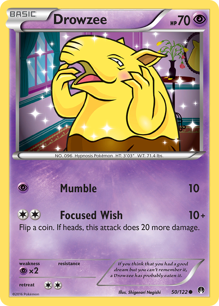 Drowzee (50/122) [XY: BREAKpoint] | Exor Games Summserside