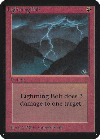 Lightning Bolt [Limited Edition Alpha] | Exor Games Summserside