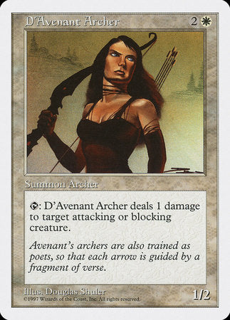 D'Avenant Archer [Fifth Edition] | Exor Games Summserside