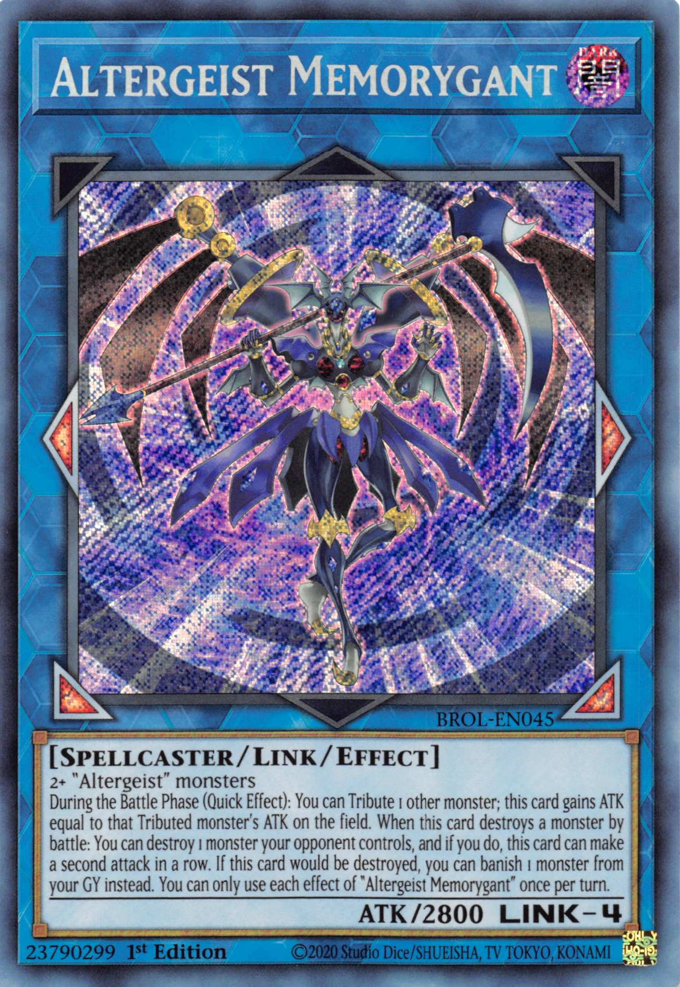 Altergeist Memorygant [BROL-EN045] Secret Rare | Exor Games Summserside