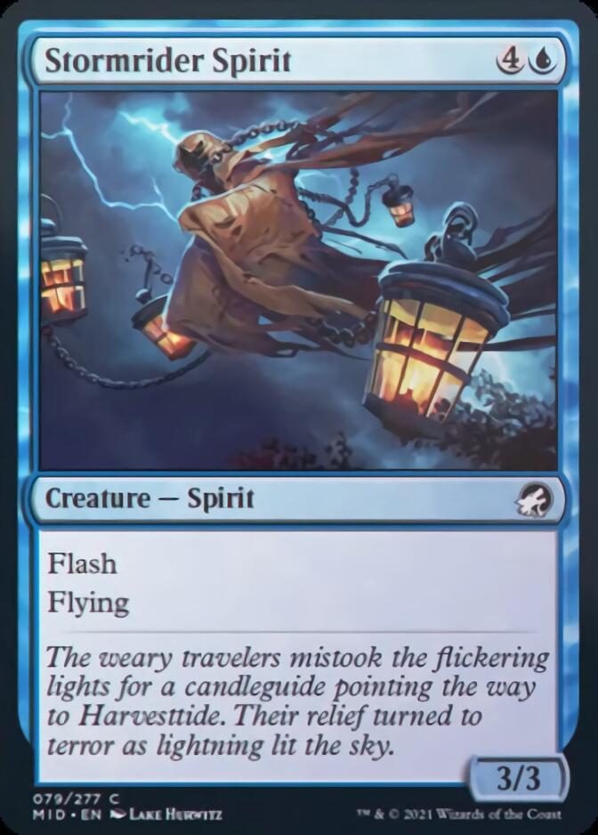Stormrider Spirit [Innistrad: Midnight Hunt] | Exor Games Summserside