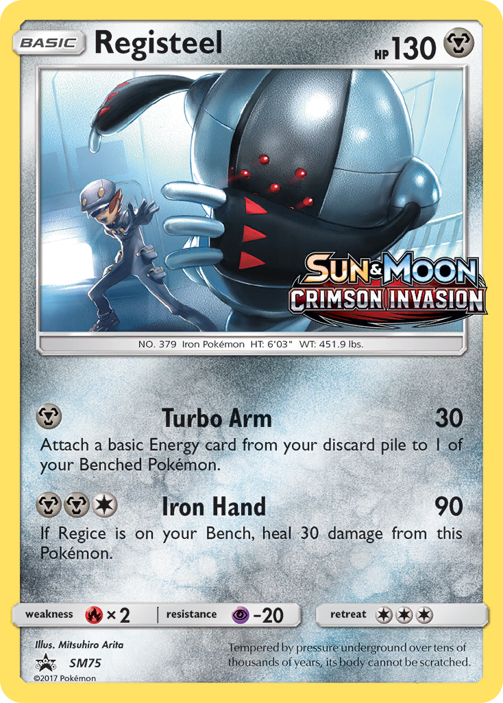 Registeel (SM75) [Sun & Moon: Black Star Promos] | Exor Games Summserside