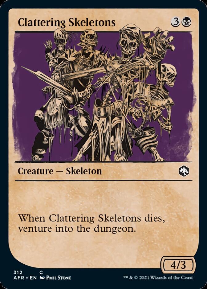 Clattering Skeletons (Showcase) [Dungeons & Dragons: Adventures in the Forgotten Realms] | Exor Games Summserside