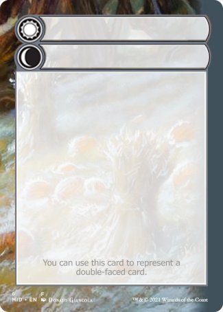 Helper Card (6/9) [Innistrad: Midnight Hunt Tokens] | Exor Games Summserside