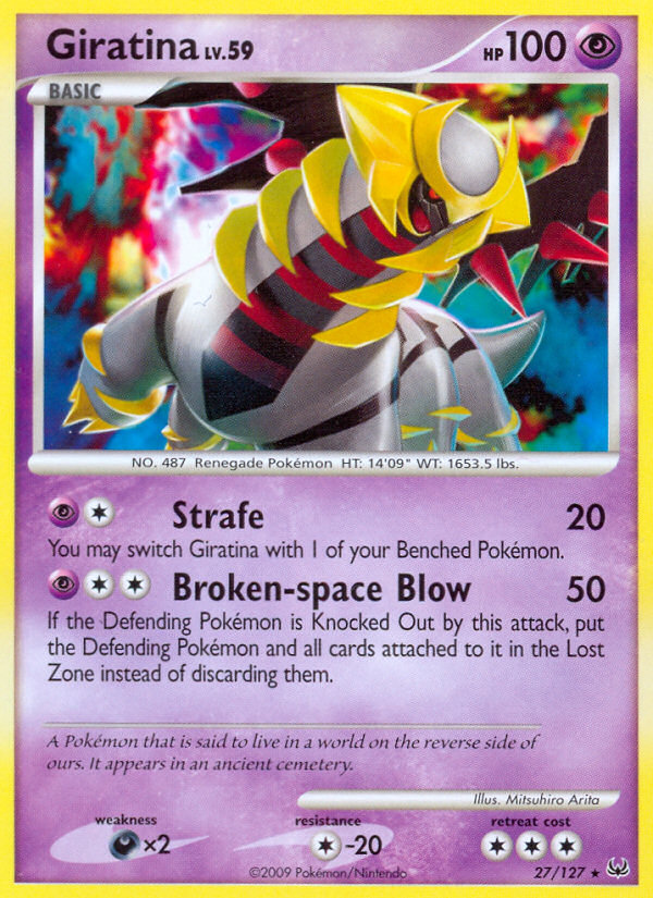 Giratina (27/127) [Platinum: Base Set] | Exor Games Summserside
