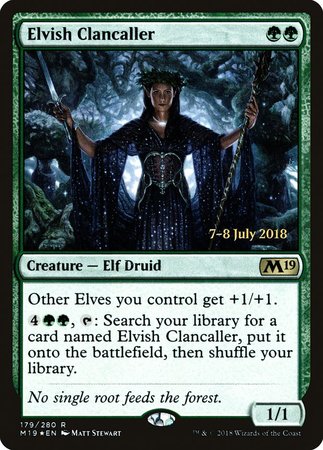 Elvish Clancaller [Core Set 2019 Promos] | Exor Games Summserside