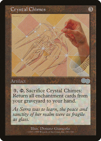 Crystal Chimes [Urza's Saga] | Exor Games Summserside