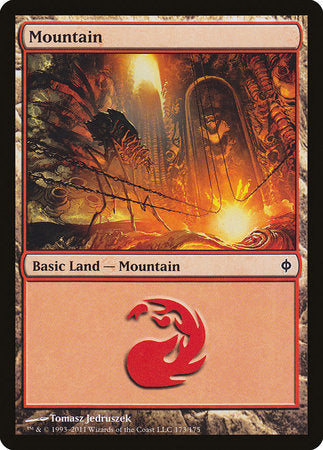 Mountain (173) [New Phyrexia] | Exor Games Summserside