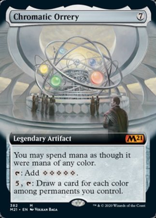 Chromatic Orrery (Extended Art) [Core Set 2021] | Exor Games Summserside