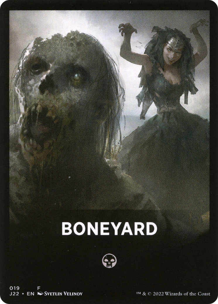 Boneyard Theme Card [Jumpstart 2022 Front Cards] | Exor Games Summserside