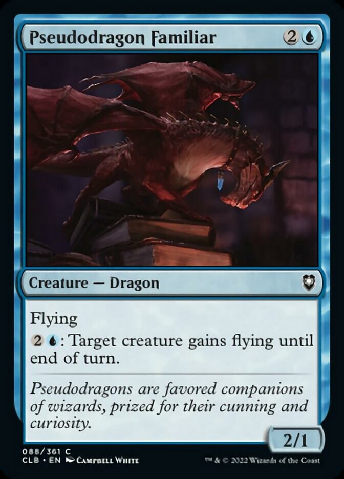 Pseudodragon Familiar [Commander Legends: Battle for Baldur's Gate] | Exor Games Summserside