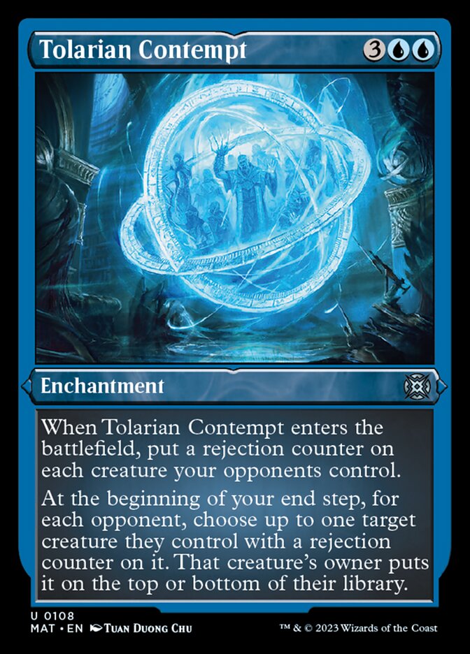 Tolarian Contempt (Foil Etched) [March of the Machine: The Aftermath] | Exor Games Summserside