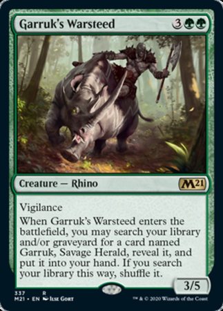 Garruk's Warsteed [Core Set 2021] | Exor Games Summserside