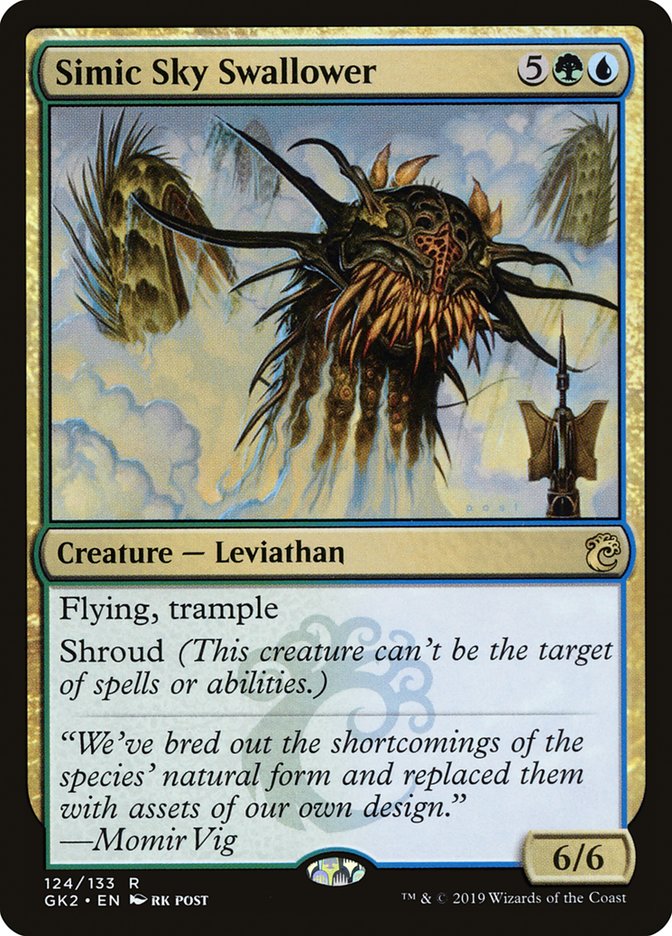 Simic Sky Swallower [Ravnica Allegiance Guild Kit] | Exor Games Summserside
