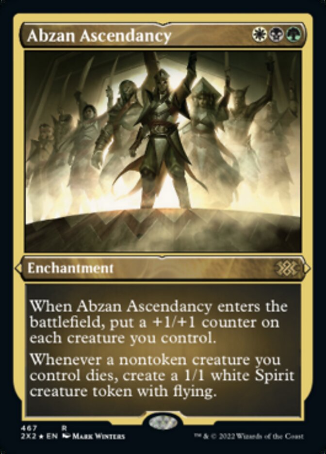 Abzan Ascendancy (Foil Etched) [Double Masters 2022] | Exor Games Summserside