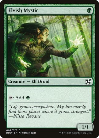 Elvish Mystic [Duel Decks: Elves vs. Inventors] | Exor Games Summserside