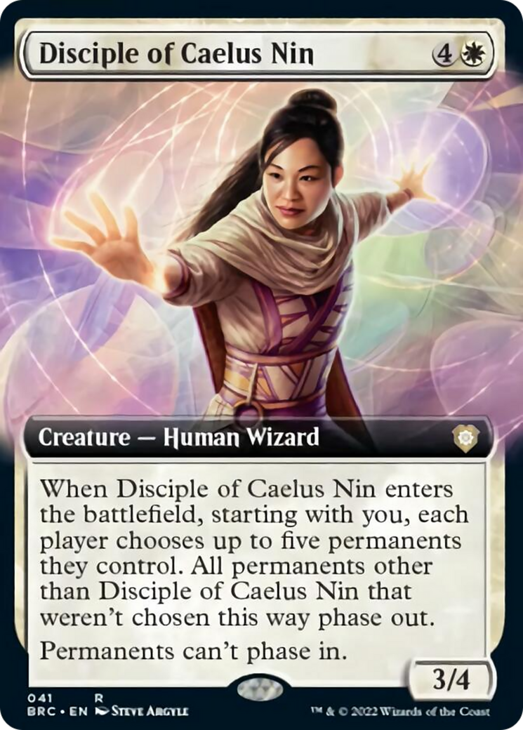 Disciple of Caelus Nin (Extended Art) [The Brothers' War Commander] | Exor Games Summserside