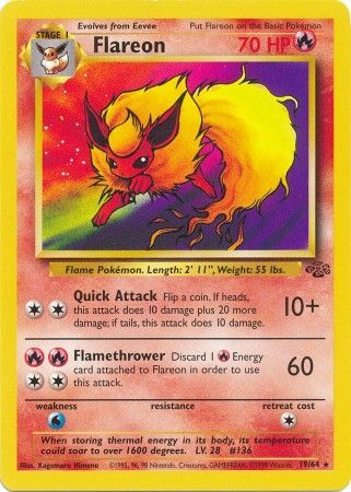 Flareon (19/64) [Jungle Unlimited] | Exor Games Summserside