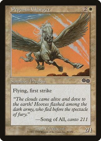 Pegasus Charger [Urza's Saga] | Exor Games Summserside