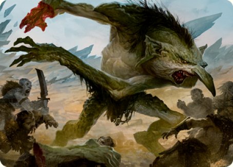 Troll Art Card [Dungeons & Dragons: Adventures in the Forgotten Realms Art Series] | Exor Games Summserside