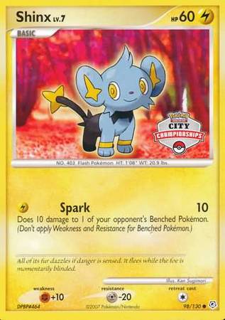 Shinx (98/130) (City Championships Promo) [Nintendo: Black Star Promos] | Exor Games Summserside