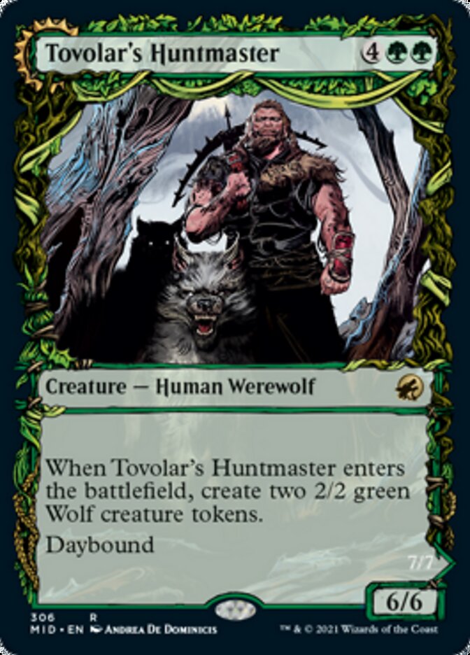 Tovolar's Huntmaster // Tovolar's Packleader (Showcase Equinox) [Innistrad: Midnight Hunt] | Exor Games Summserside